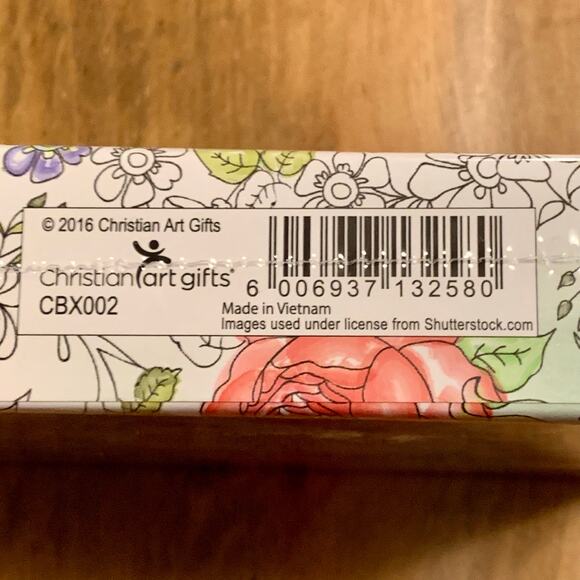 Coloring Cards Colorful Blessings Christian Art Gifts New & Sealed Cards - Picture 6 of 7